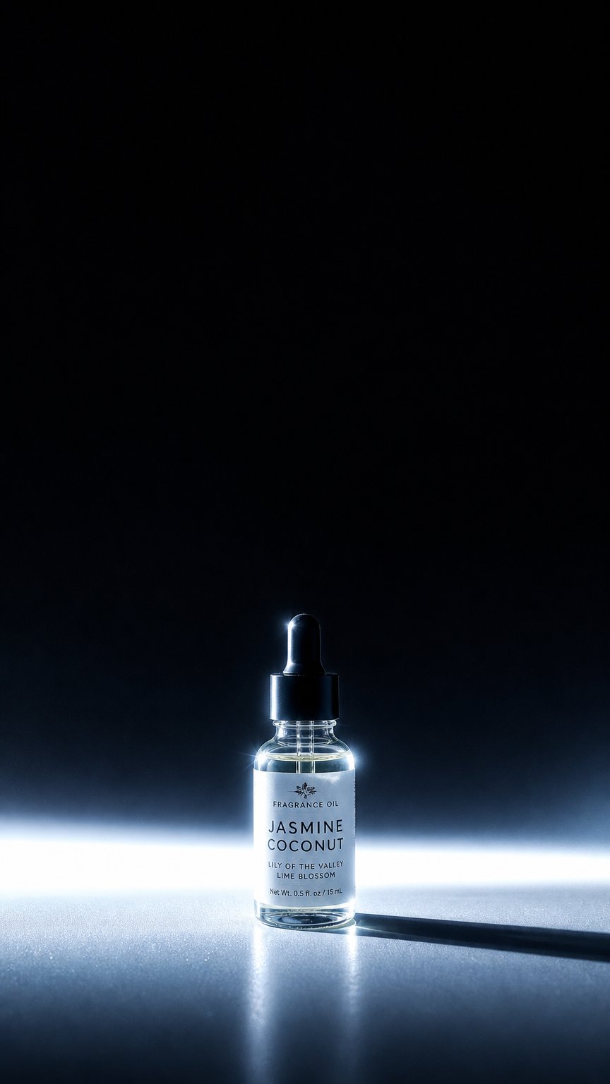 AI product shot of Missing Person by Phlur Type Fragrance Oil