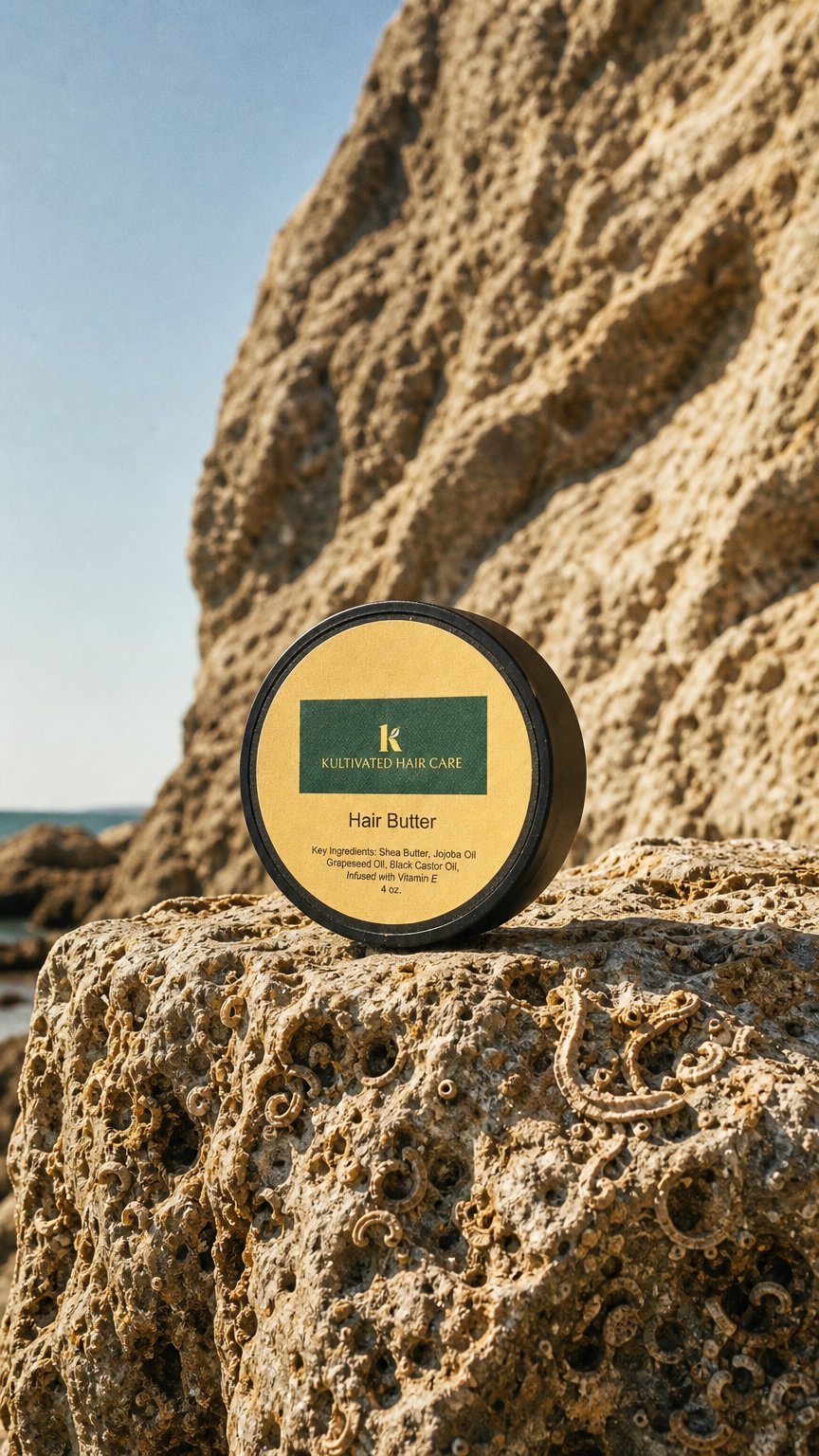 AI product shot of Hair Butter