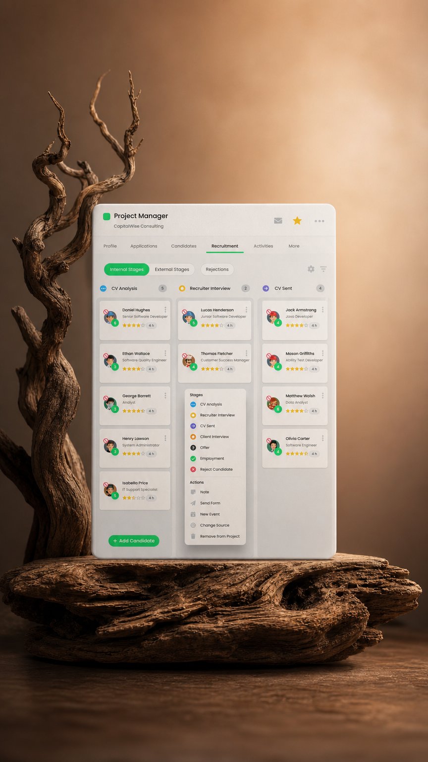 AI product shot of Recruitify AI Recruitment Platform
