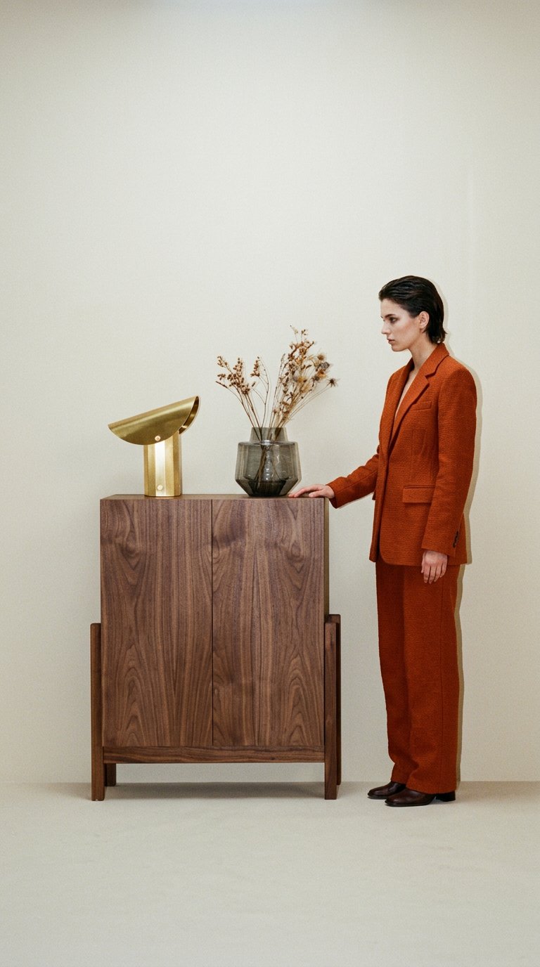 AI product shot of PIANO Sideboard Tall