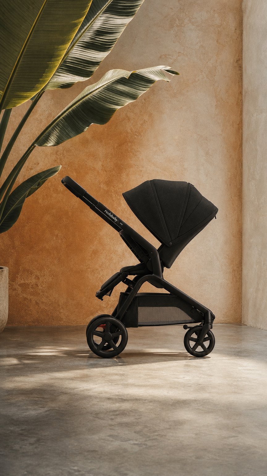 AI product shot of ONIX Pram