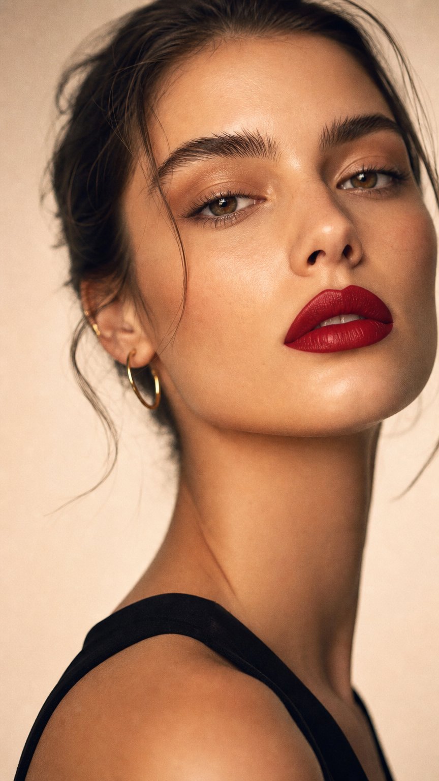 AI product shot of Lip Stick - Pure Red