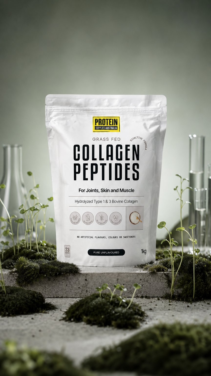 AI product shot of COLLAGEN PEPTIDES - UNFLAVOURED