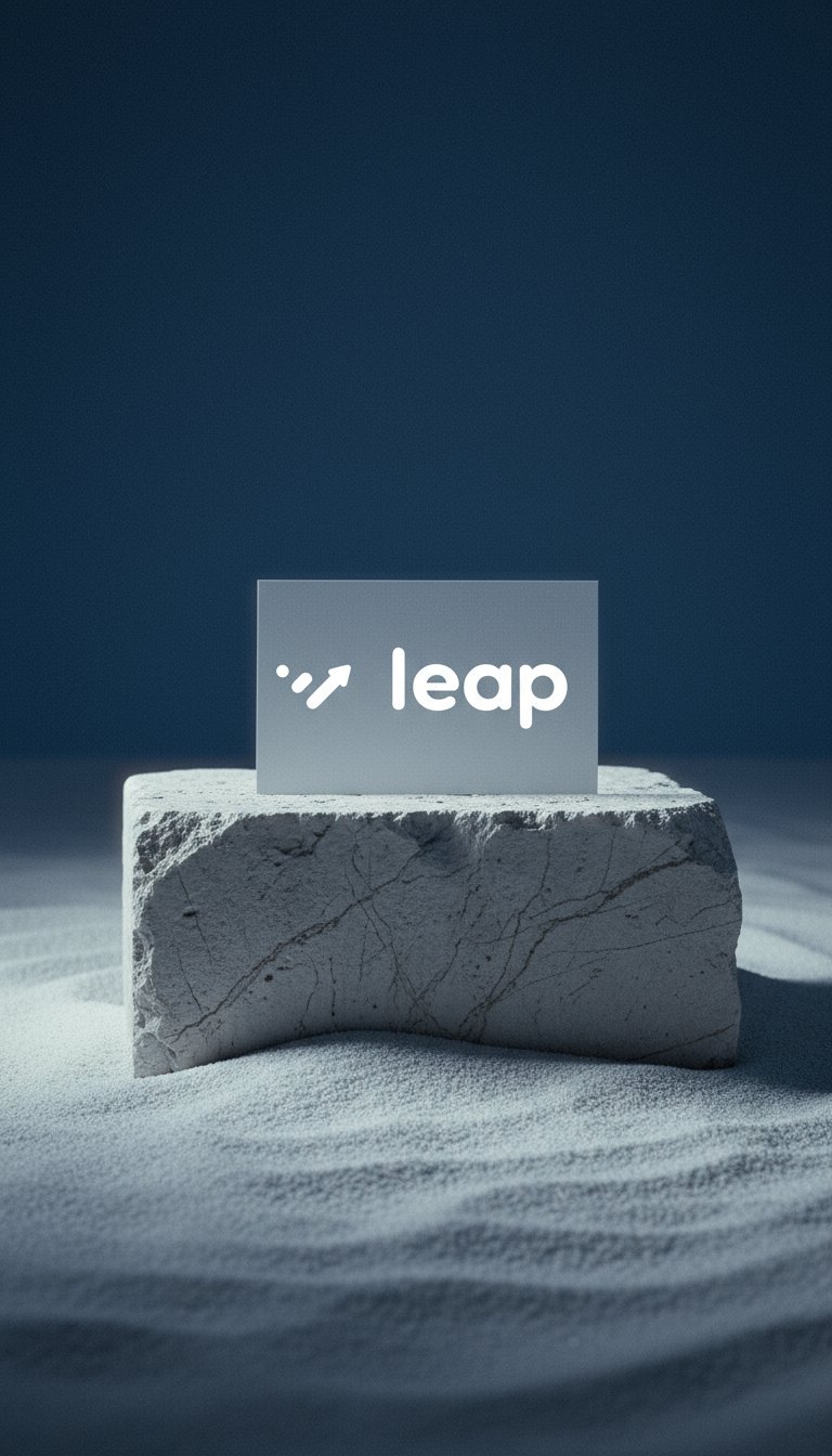 AI product shot of Leap Visa Card