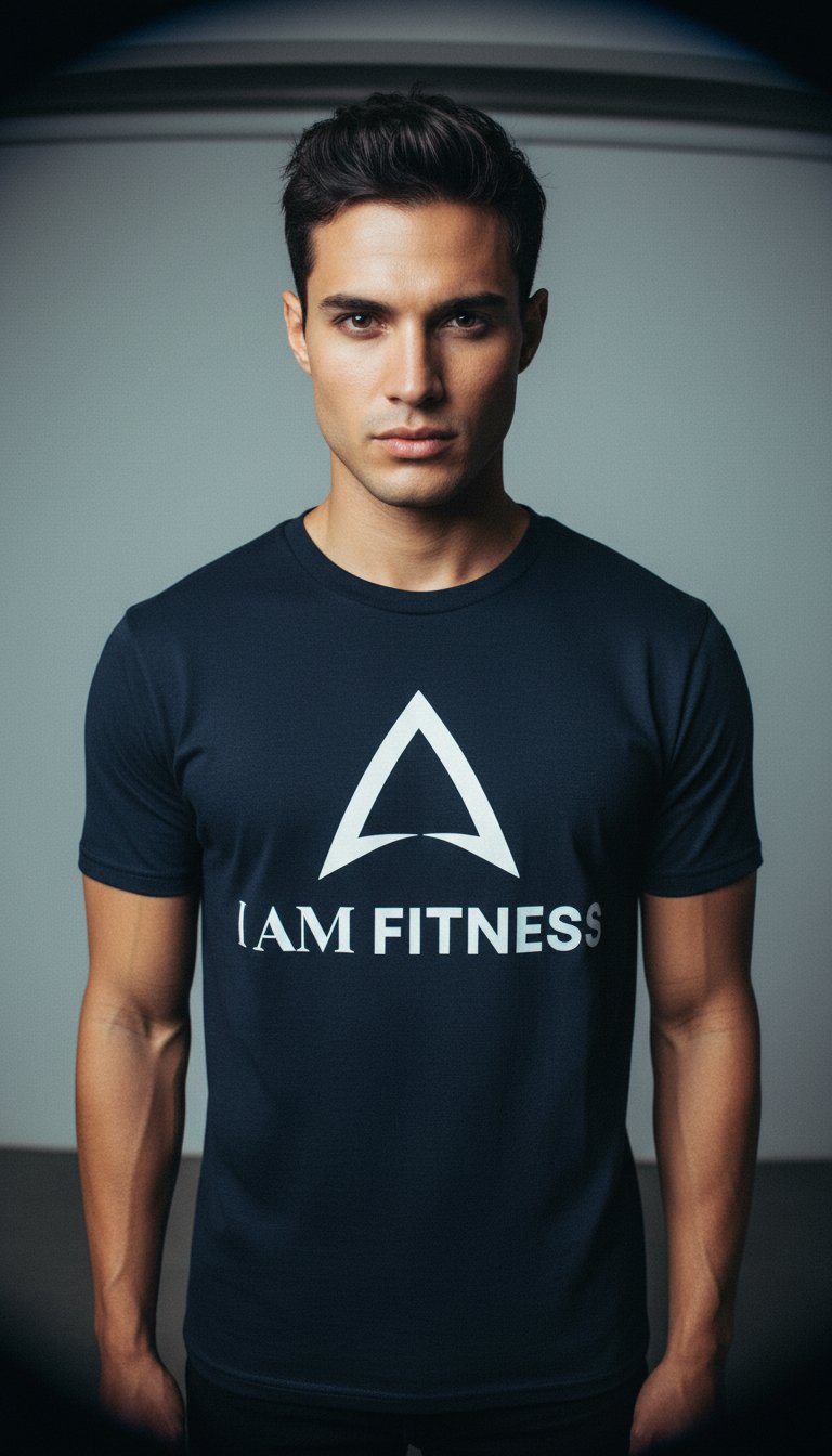 AI product shot of Men's Original Logo T- Shirt