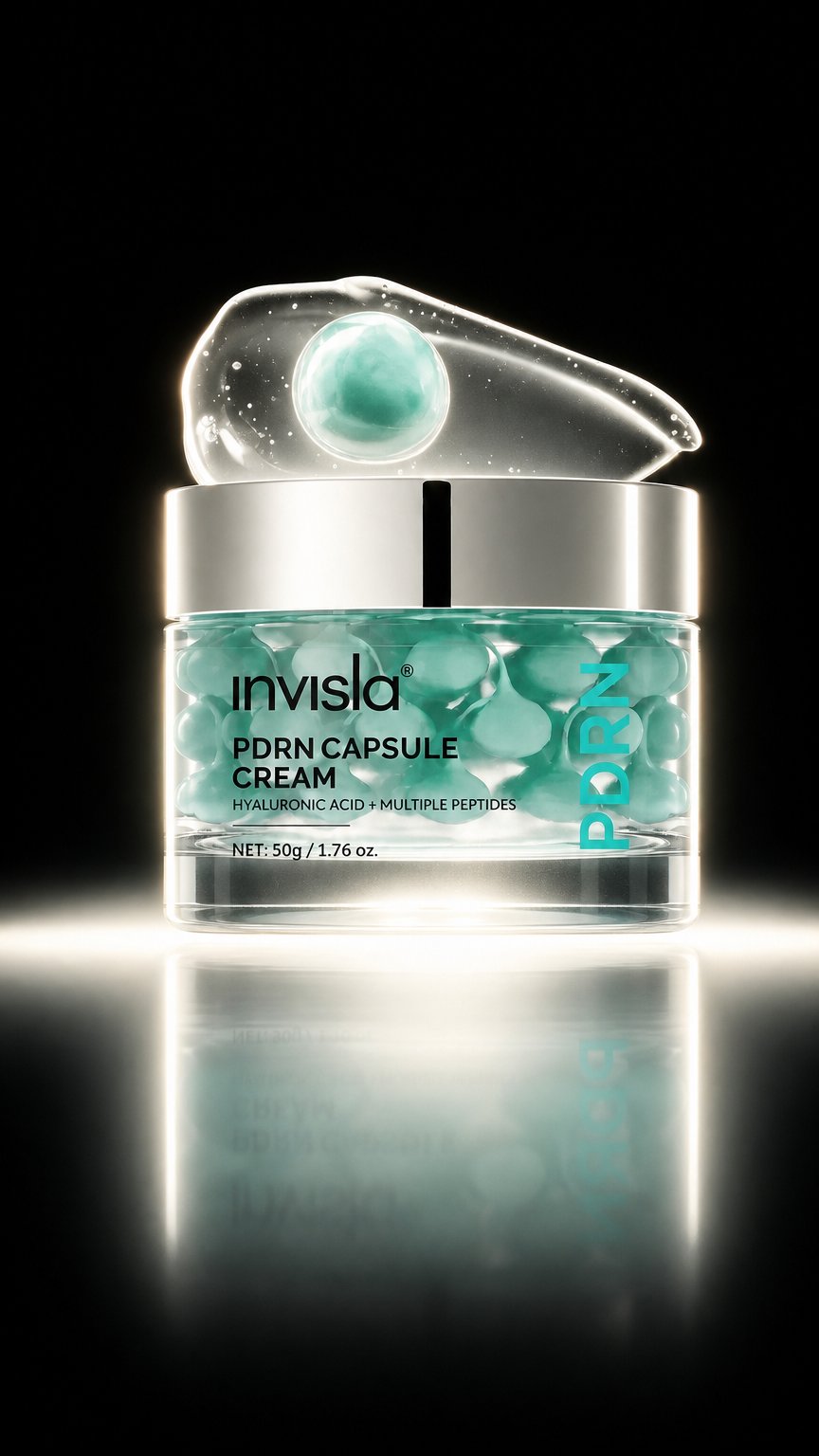 AI product shot of PDRN CAPSULE Creme Intensivpflege