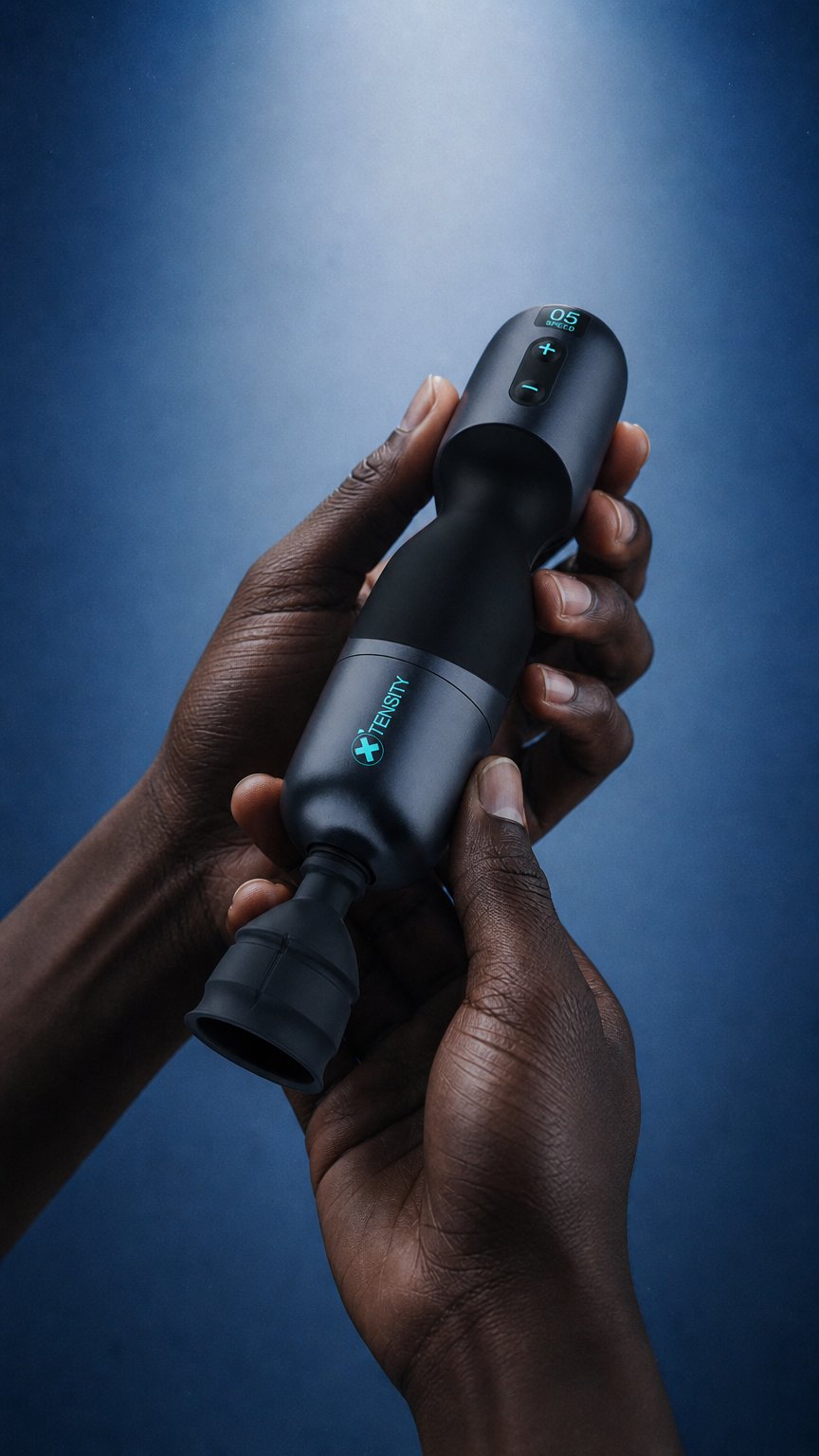 AI product shot of Xtensity - Multiorgasmer for menn!
