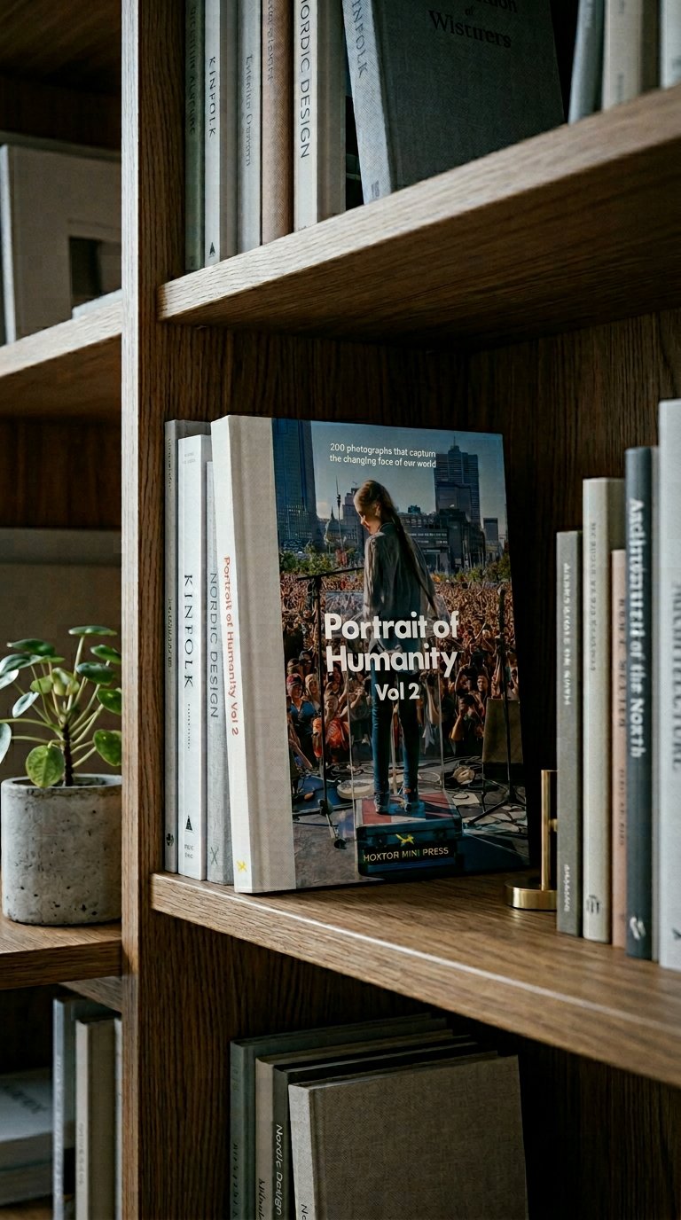 AI product shot of Portrait of Humanity – Vol. 2