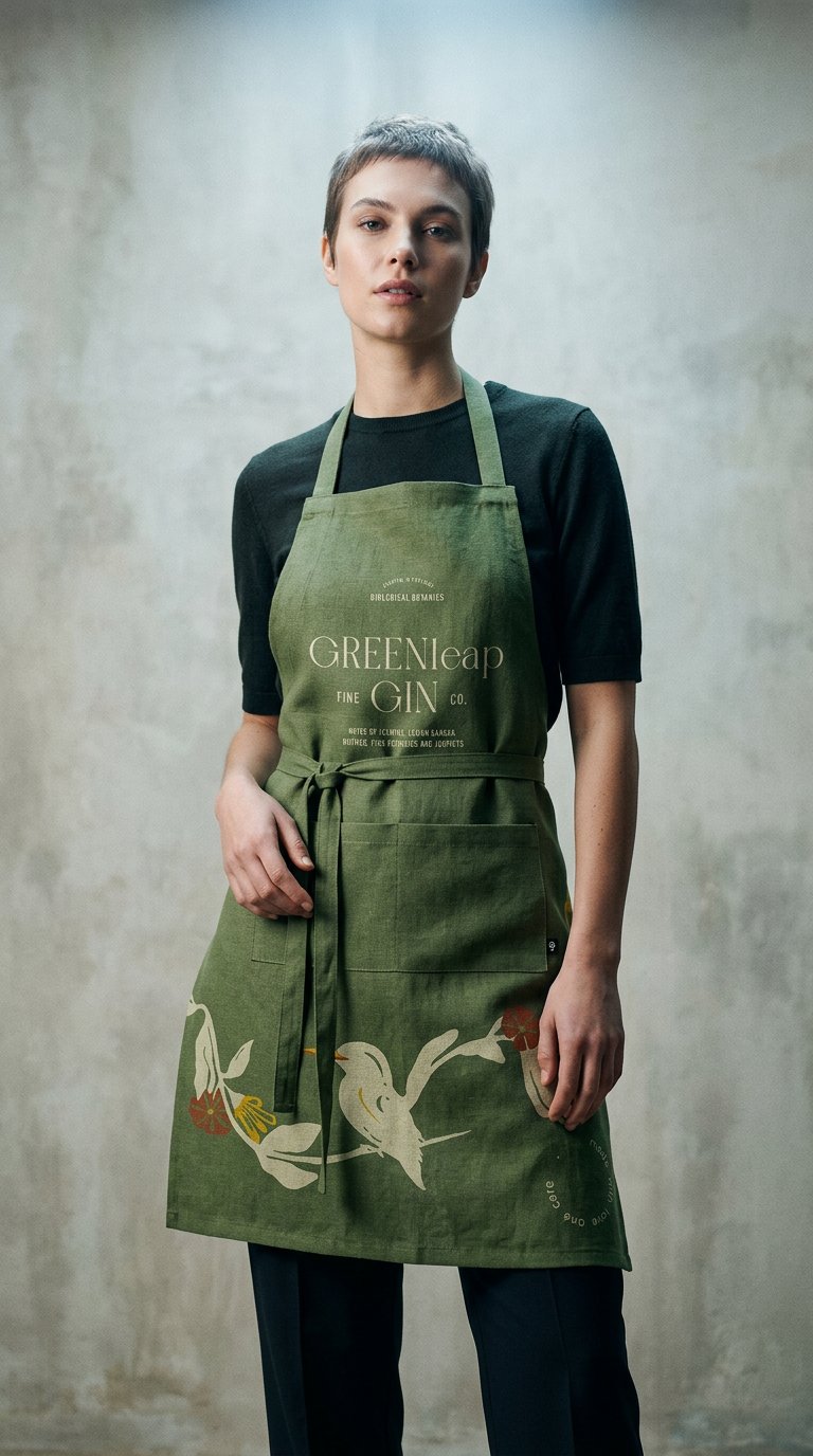 AI product shot of GREENleap Apron