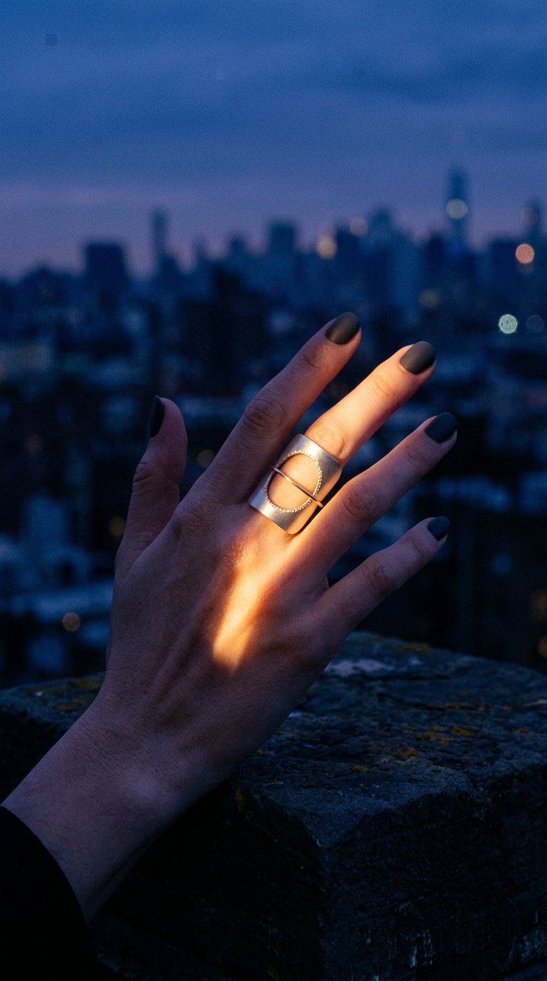 AI product shot of Bague Square