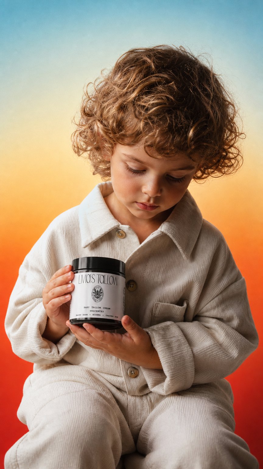 AI product shot of Baby Tallow Cream