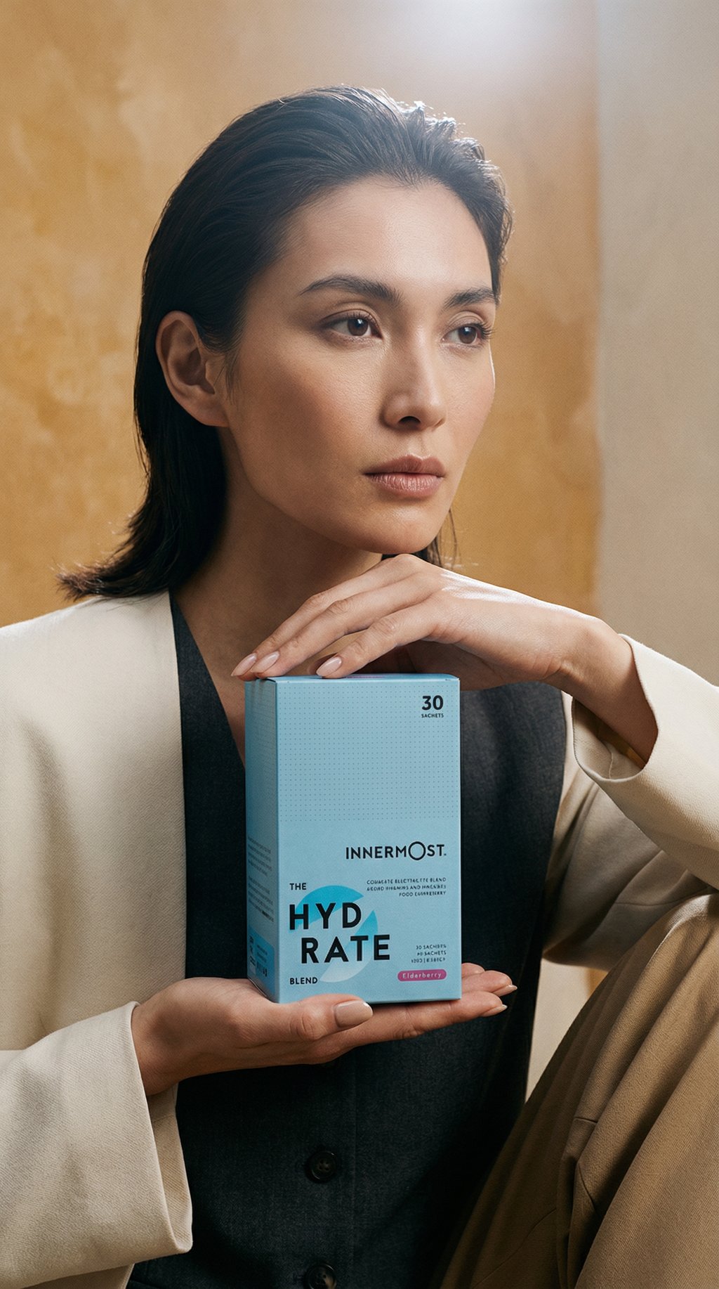 AI product shot of The Hydrate Blend