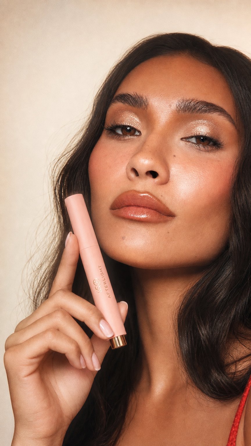 AI product shot of Afterlight Shimmer Lip Stick