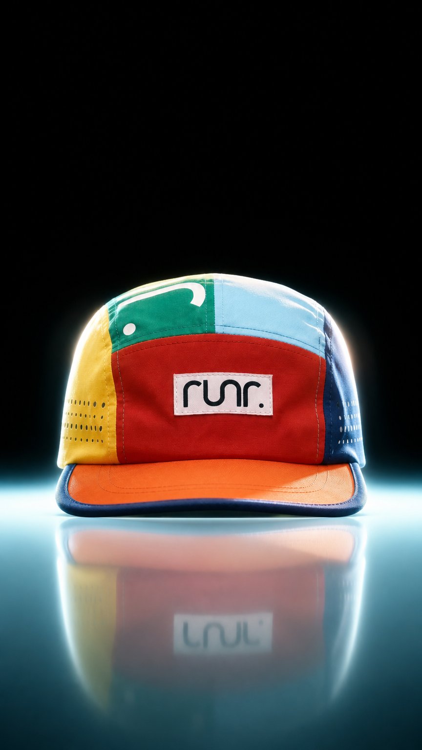 AI product shot of Rio Technical Running Hat