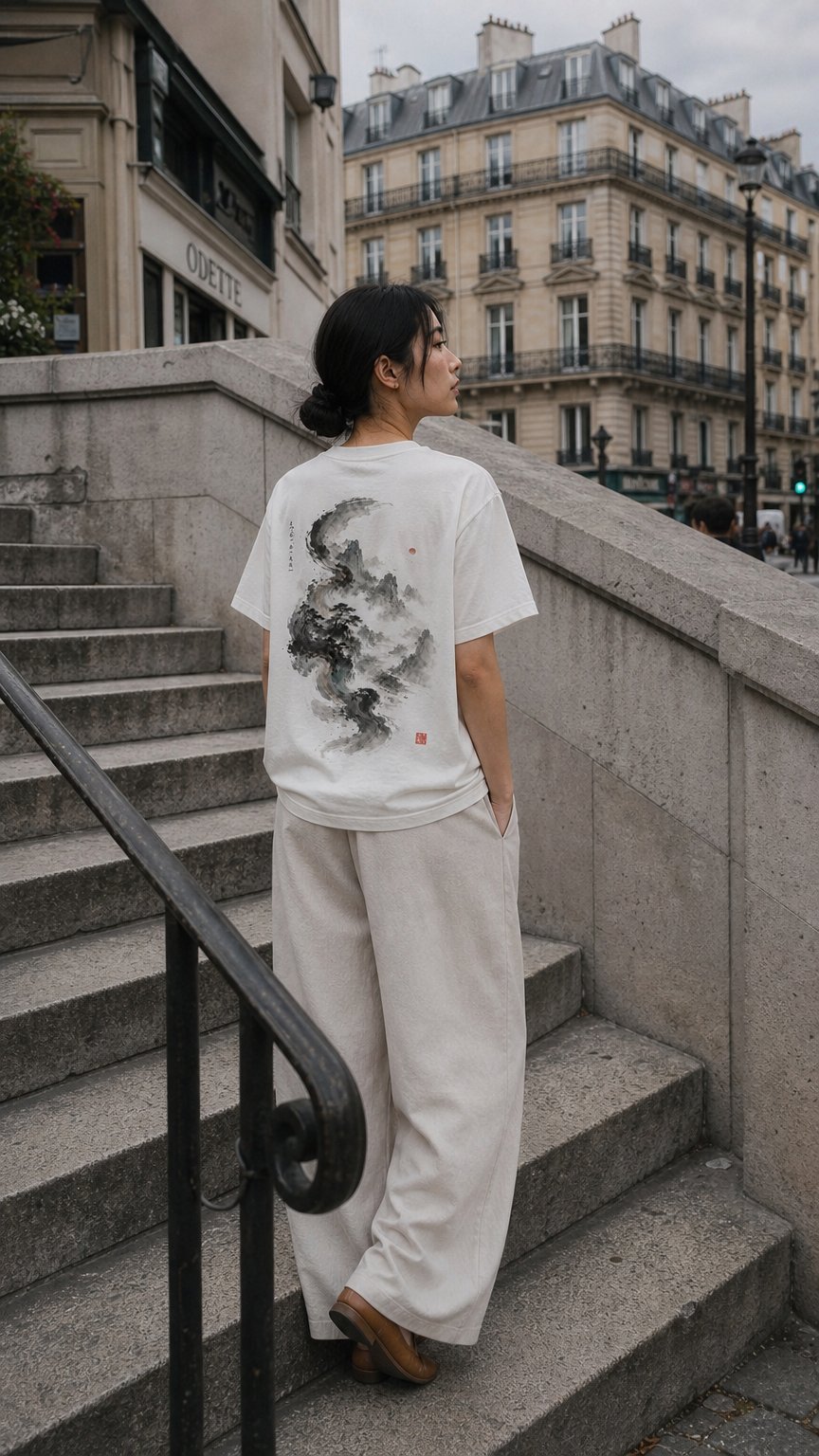 AI product shot of The Breath Between Heaven and Earth™ — 天人合一