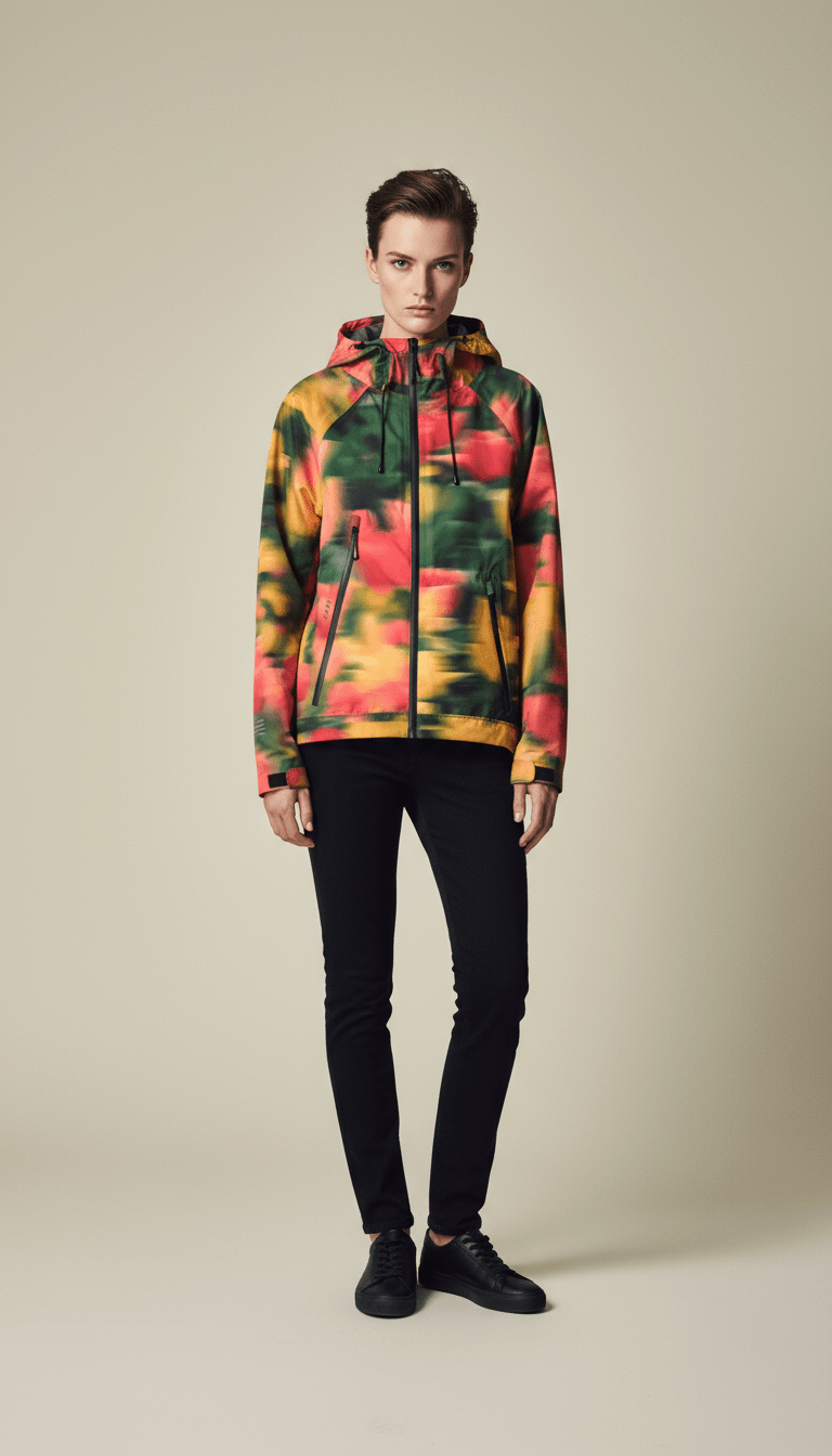 AI product shot of MAAP & Pop Oracle Jacket