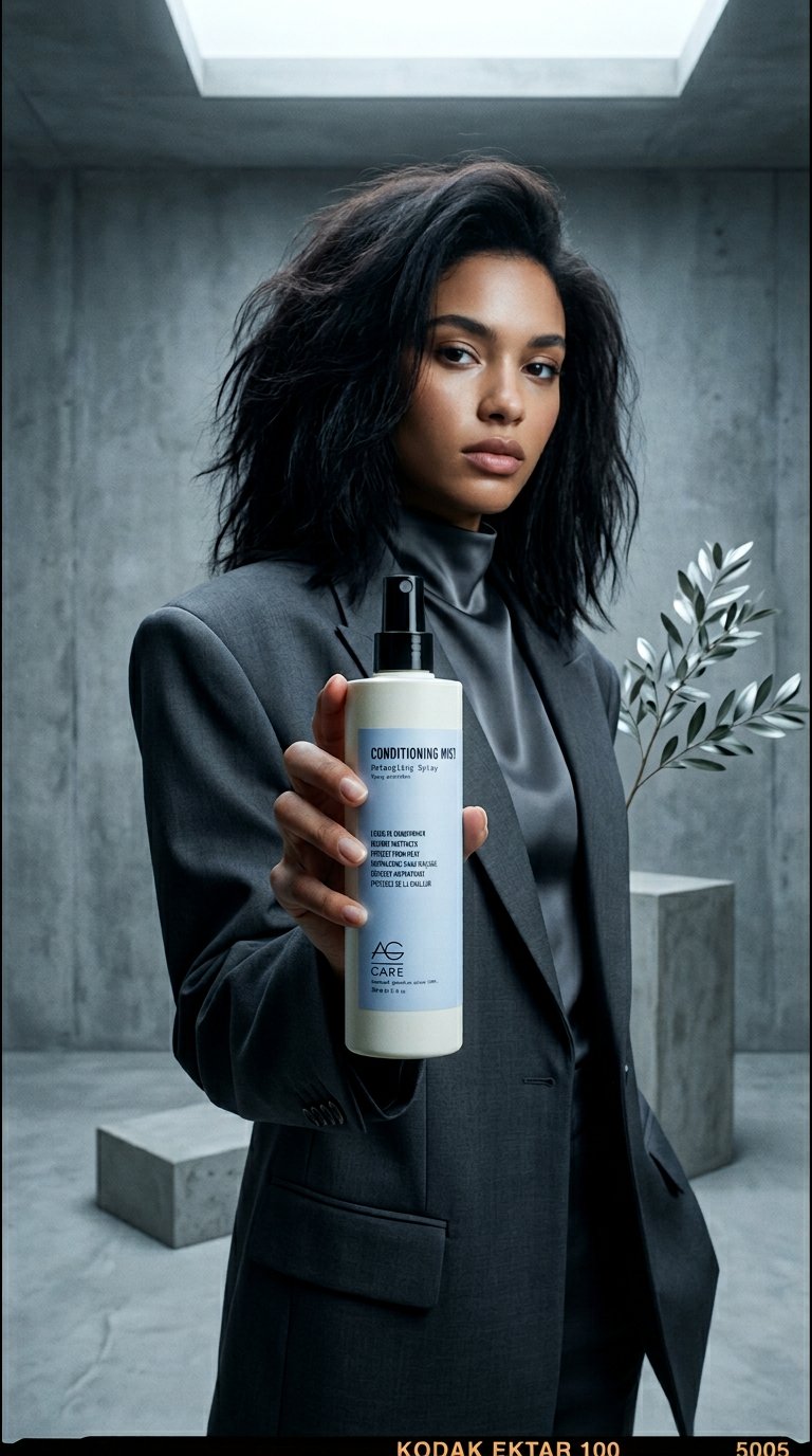 AI product shot of CONDITIONING MIST Detangling Spray