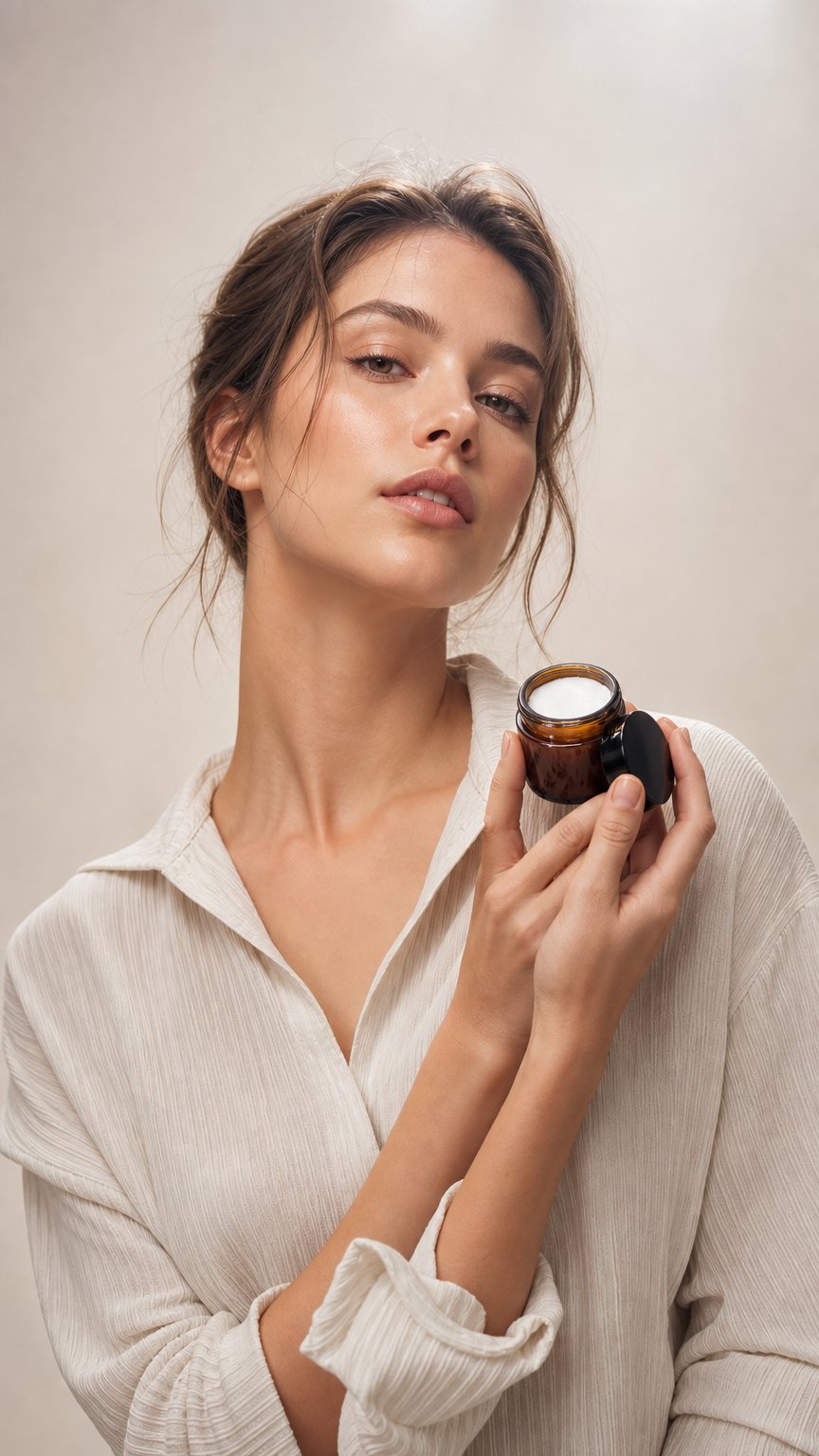 AI product shot of Whipped Grass-Fed Tallow Balm
