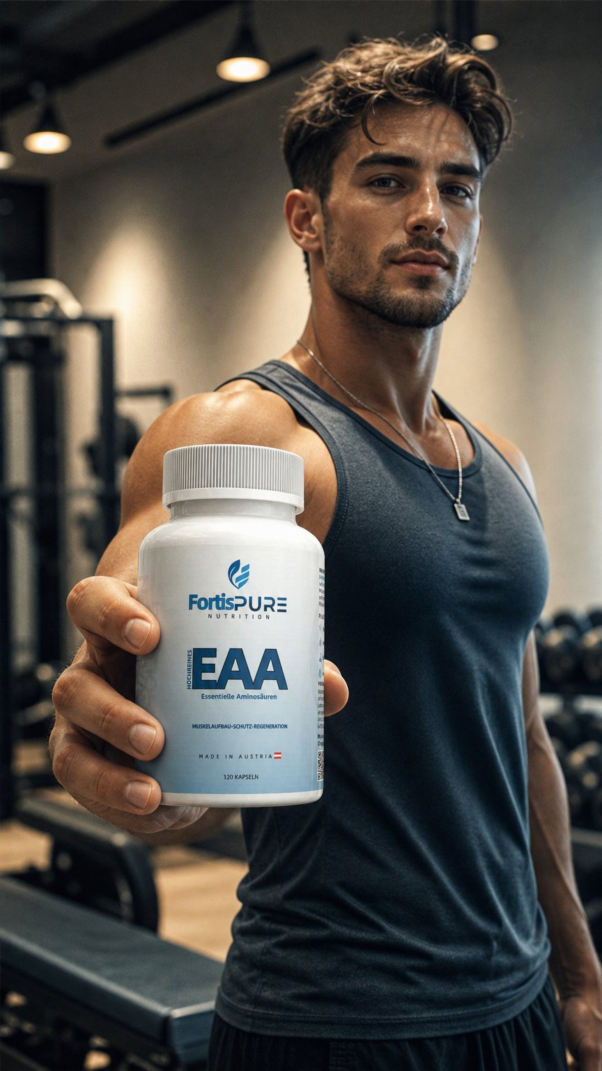 AI product shot of ESSENTIELLEN AMINOSAÜREN