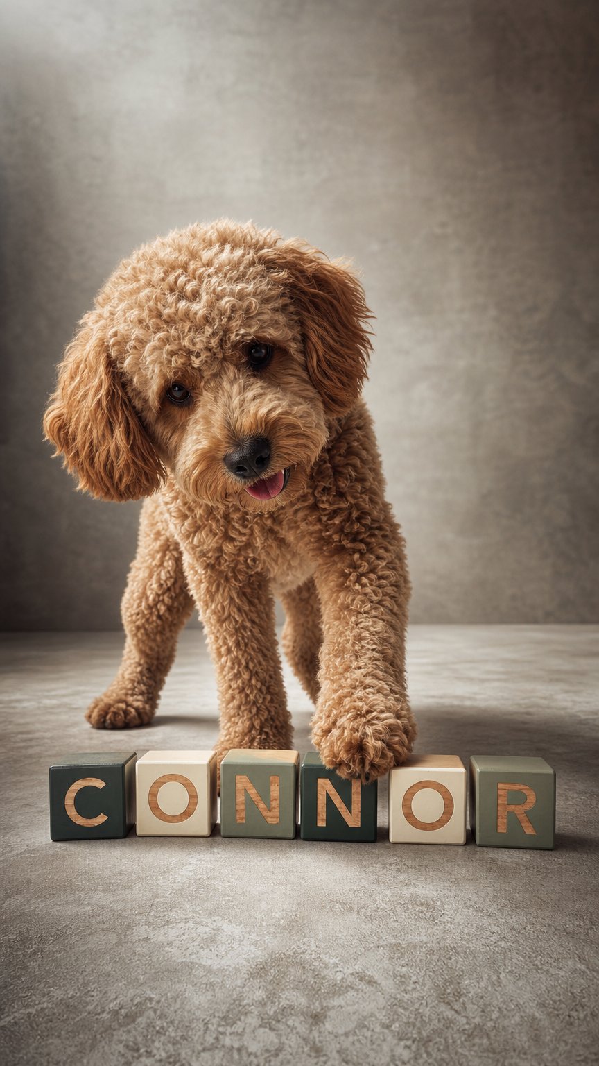 AI product shot of Personalized Wooden Name Blocks | Neutral Nursery Decor