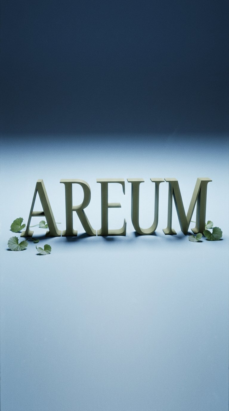 AI product shot of AREUM