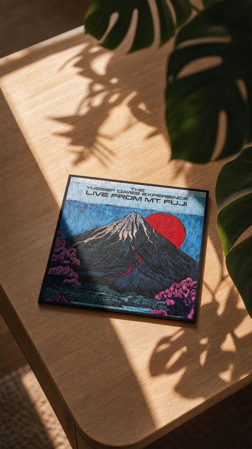 AI product shot of The Yussef Dayes Experience - Live From Mt. Fuji