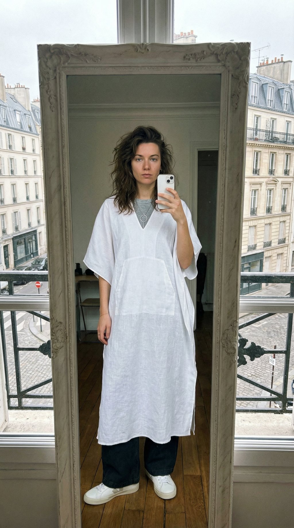 AI product shot of Aisha Kaftan