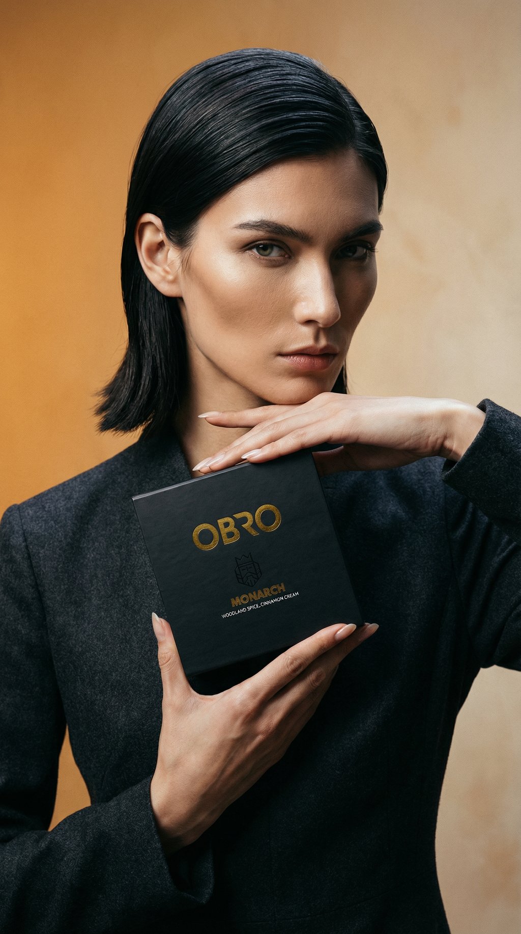 AI product shot of Monarch by Obro Natural Cologne