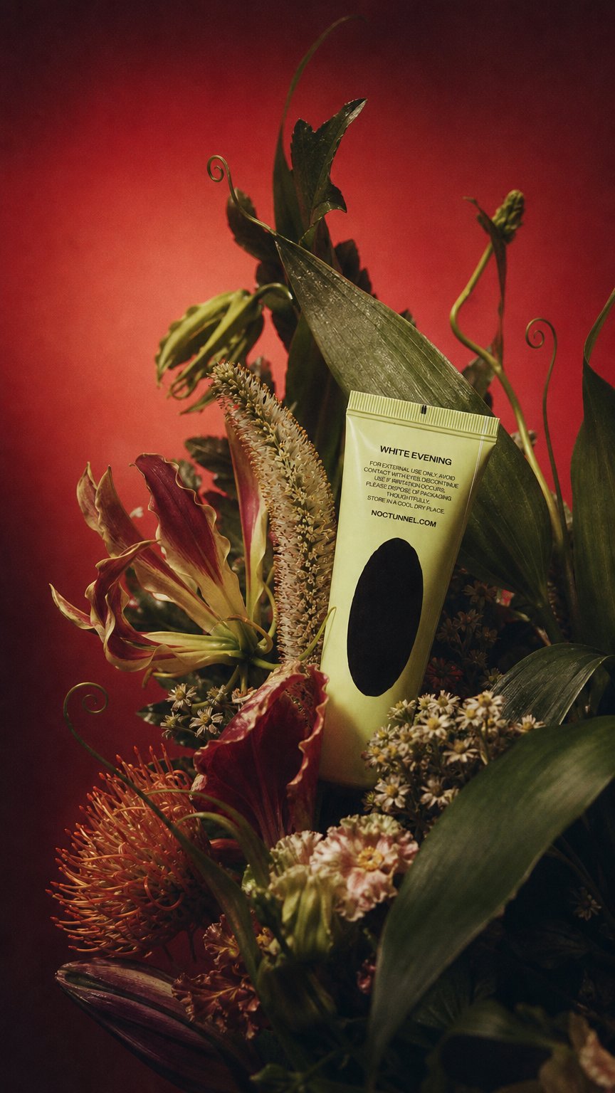 AI product shot of WHITE EVENING Hand Cream