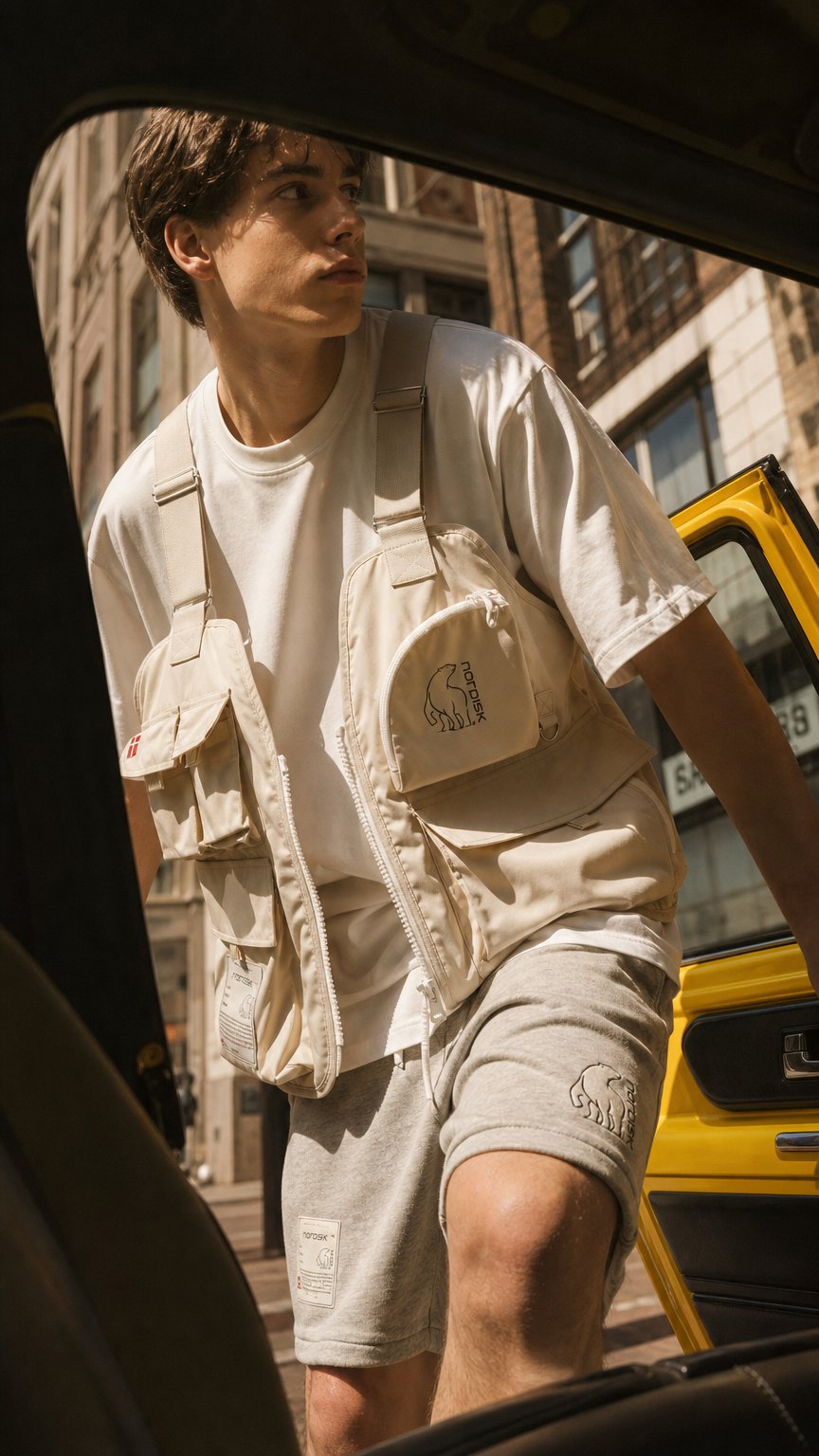 AI product shot of NORDISK APPAREL 2026 SUMMER COLLECTION