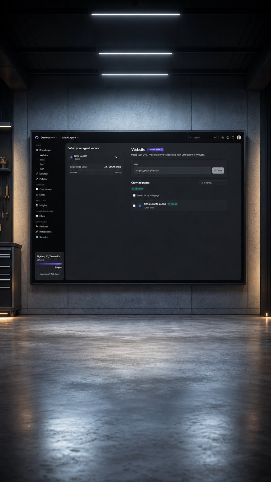 AI product shot of Dante White-Label AI Chatbot