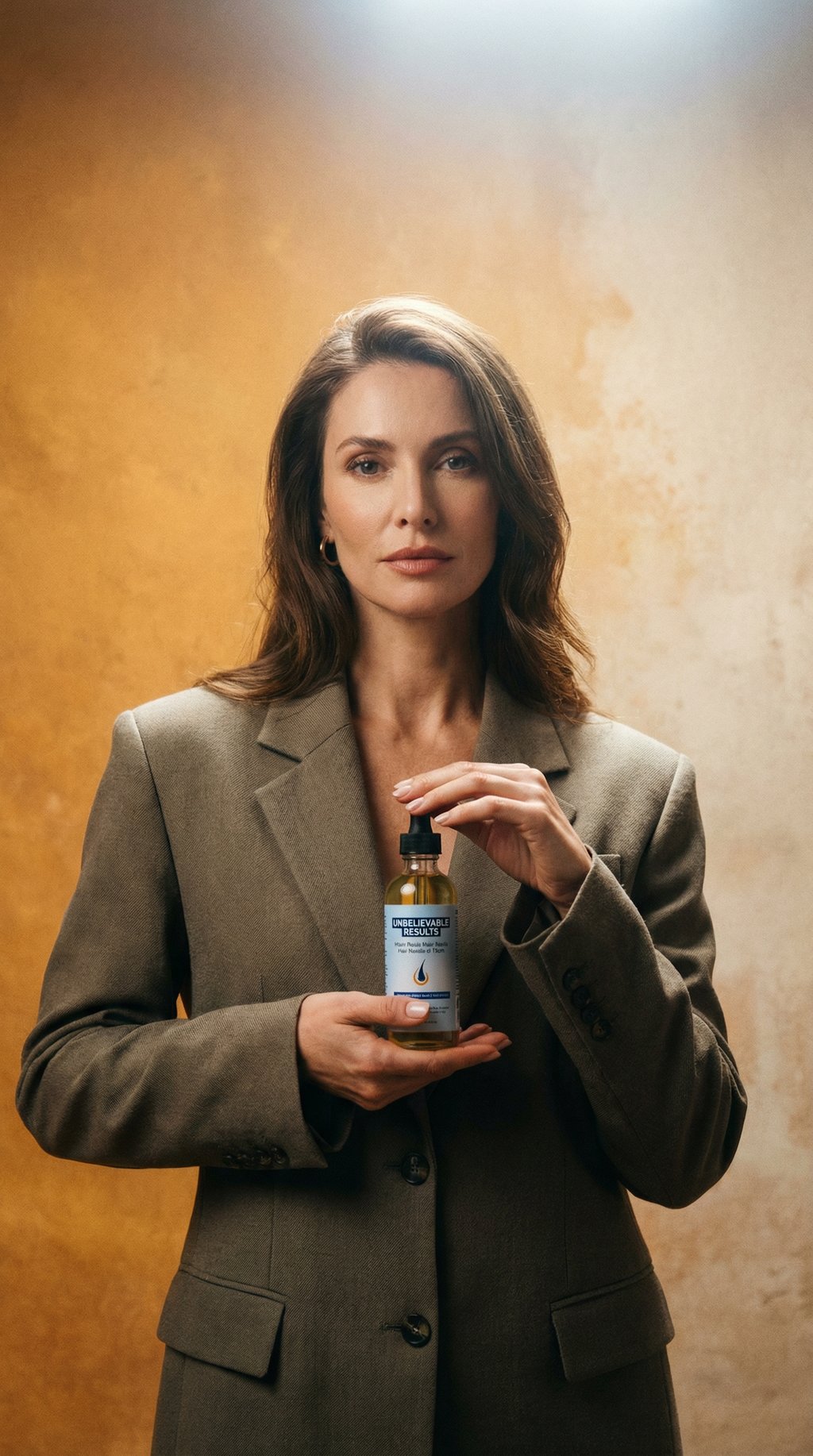 AI product shot of Stop hair fall with Rosemary Hair Oil - Save Up To 50% Today