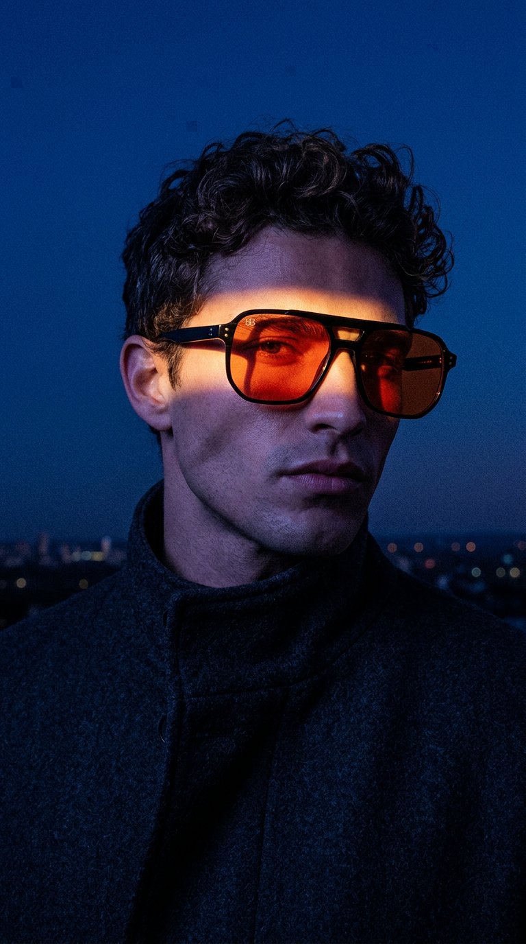 AI product shot of Horizon - Night | Amber