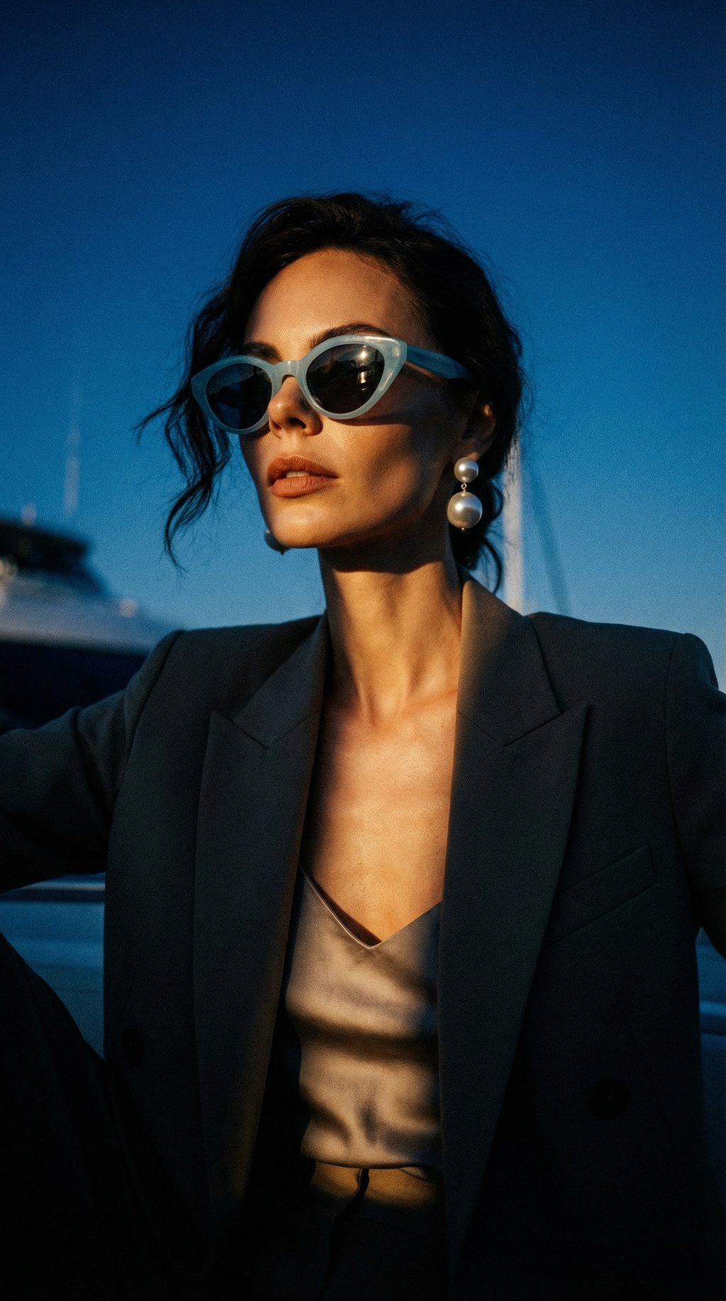 AI product shot of Eco-Friendly Sunglasses