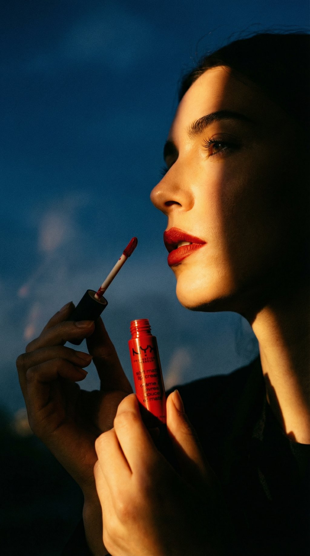 AI product shot of NYX Professional Make Up Batom Cremoso Soft Matte Lip Cream