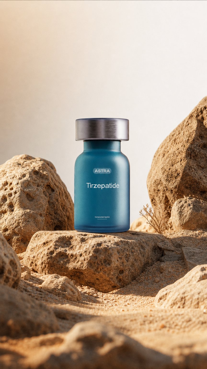 AI product shot of Compound Tirzepatide