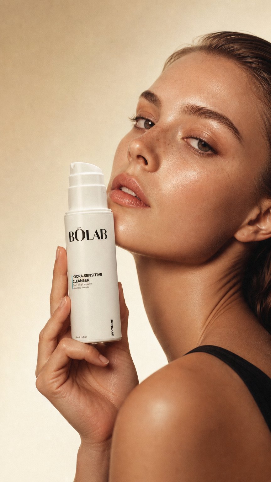 AI product shot of HydraSensitive Cleanser