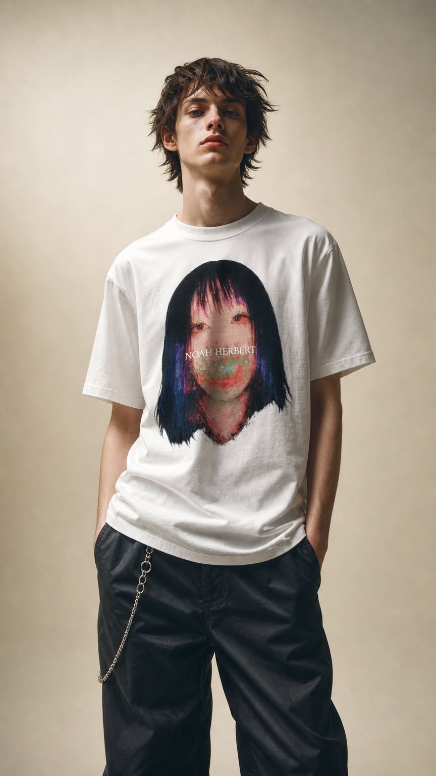 AI product shot of Red Eye Tee