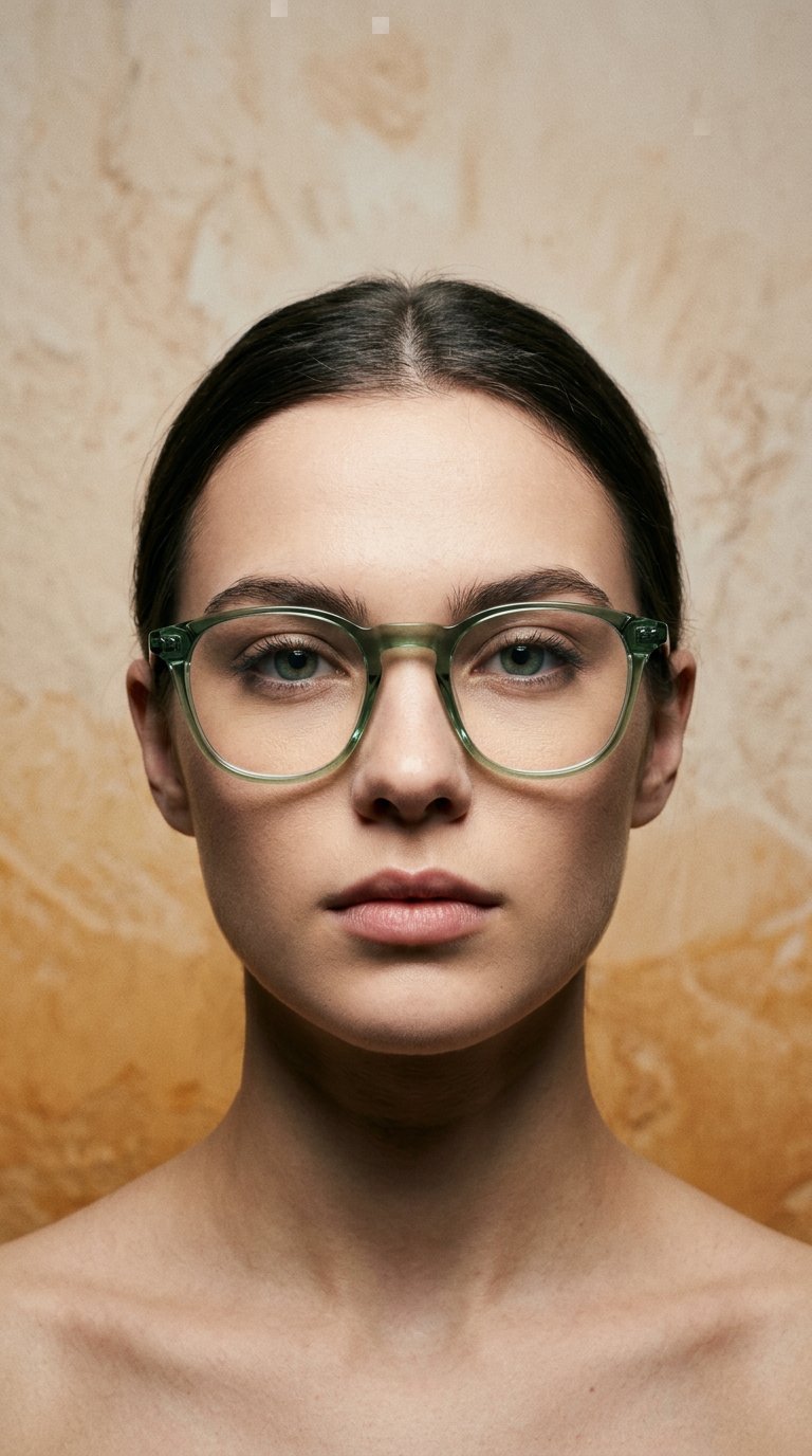 AI product shot of Camrin Green Temple Tortoise