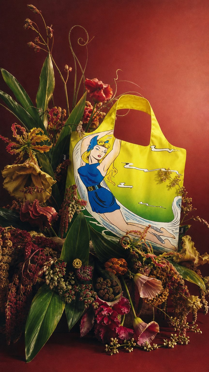 AI product shot of Tote bag | The sea beauty Namora