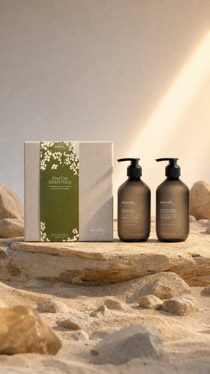 AI product shot of Hand Care Essentials