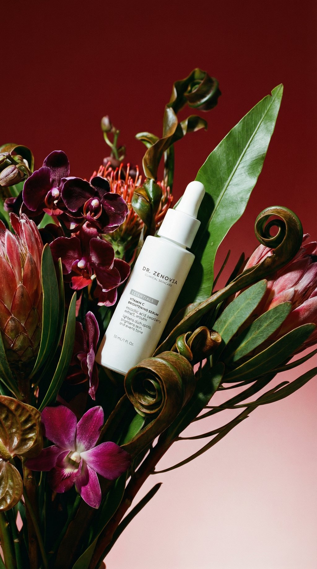 AI product shot of Vitamin C Brightening Serum
