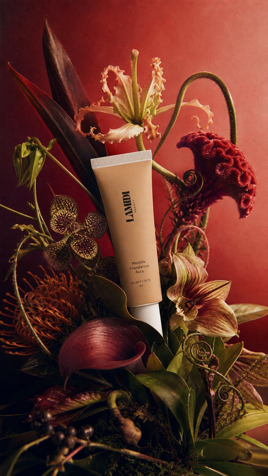 AI product shot of Peptide Foundation Aura