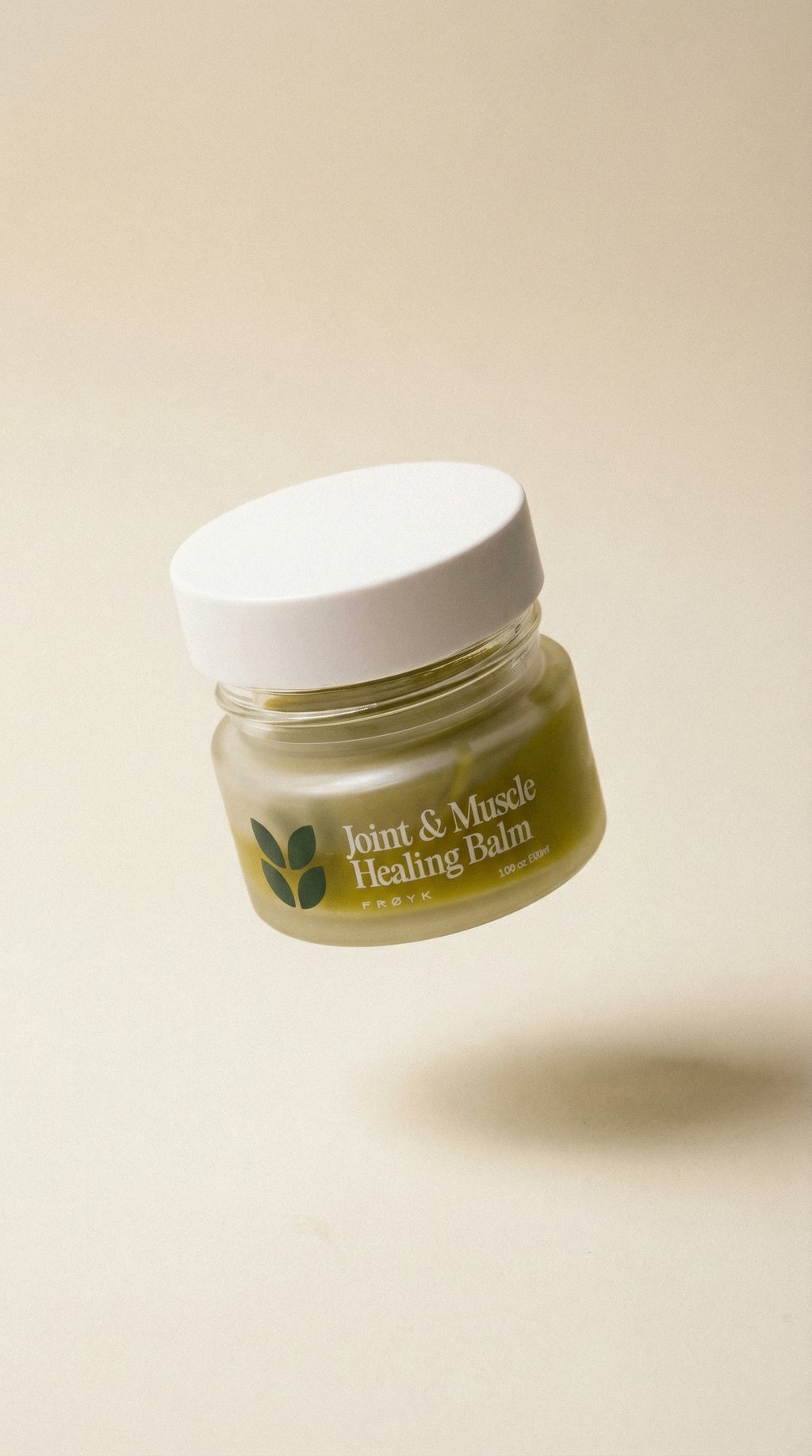 AI product shot of Joint & Muscle Healing Balm