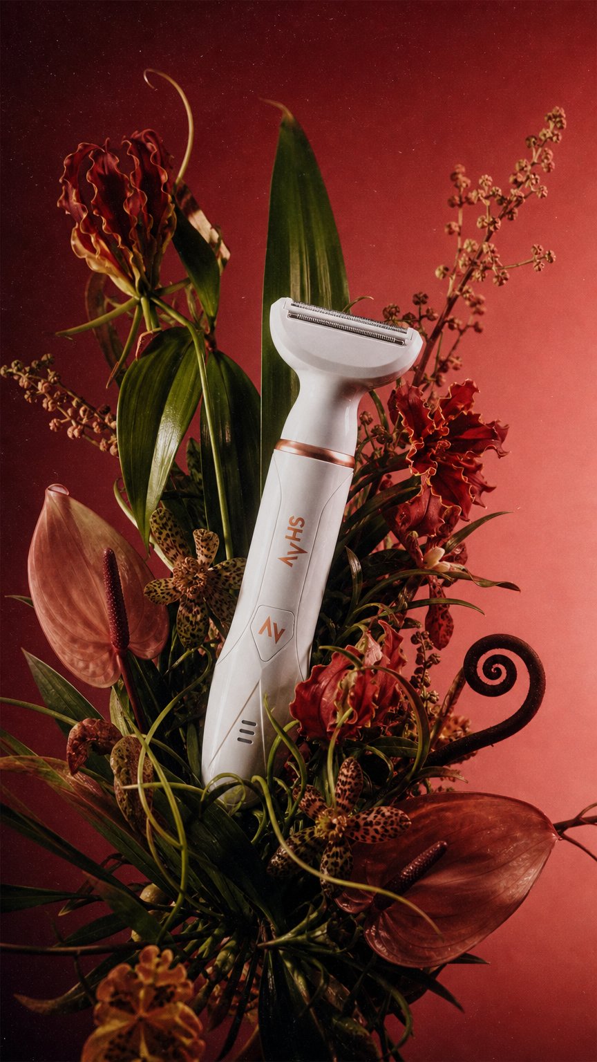 AI product shot of Golarka damska Shav Woman + Ostrza