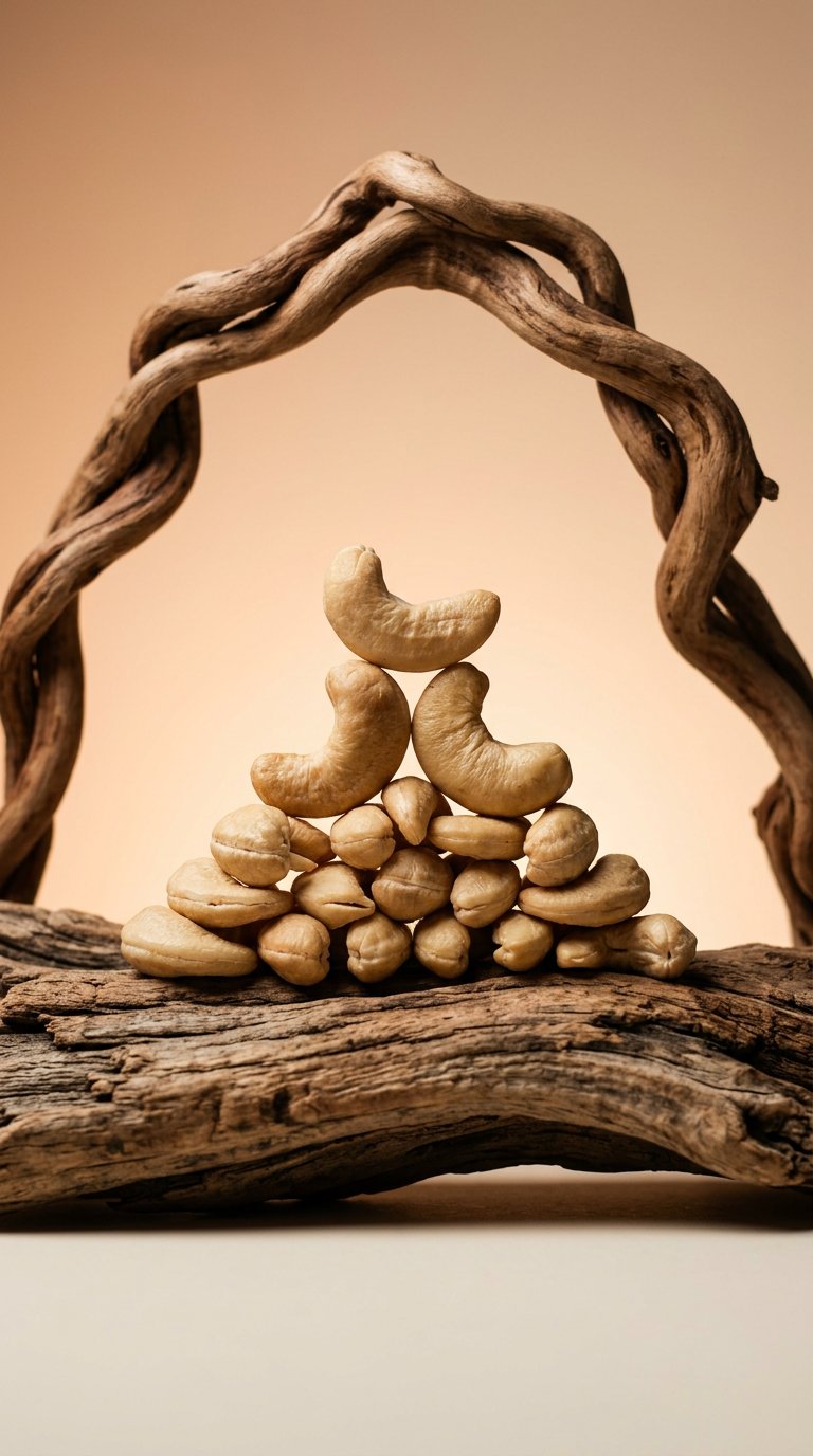 AI product shot of Yupik Raw Whole Cashews, 1 kg, Gluten-Free, Kosher, Vegan, Crunchy Nuts, Unsalted, Unroasted, Oil-Free, Source of Protein & Iron, Nutritious, Healthy Snacks, Ideal for Baking & Cooking