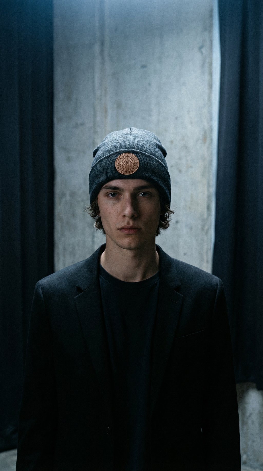AI product shot of Let the good Times roll Beanie