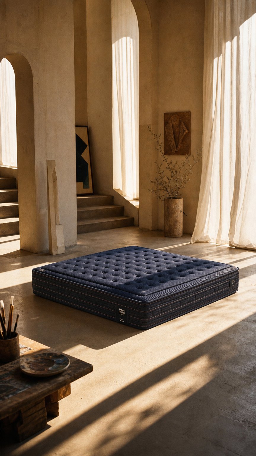 AI product shot of Karat De Luxe mattress