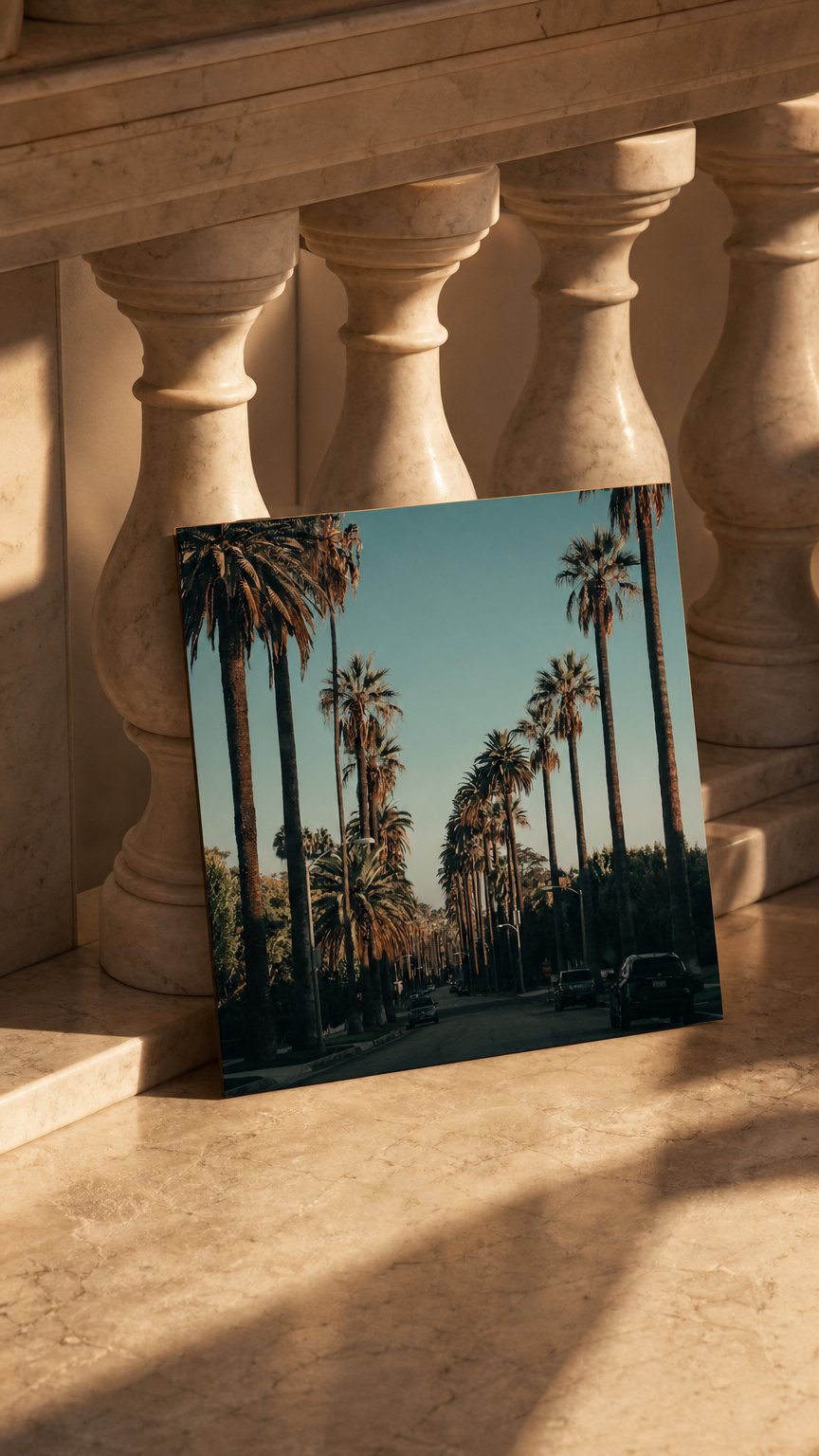 AI product shot of Los Angeles