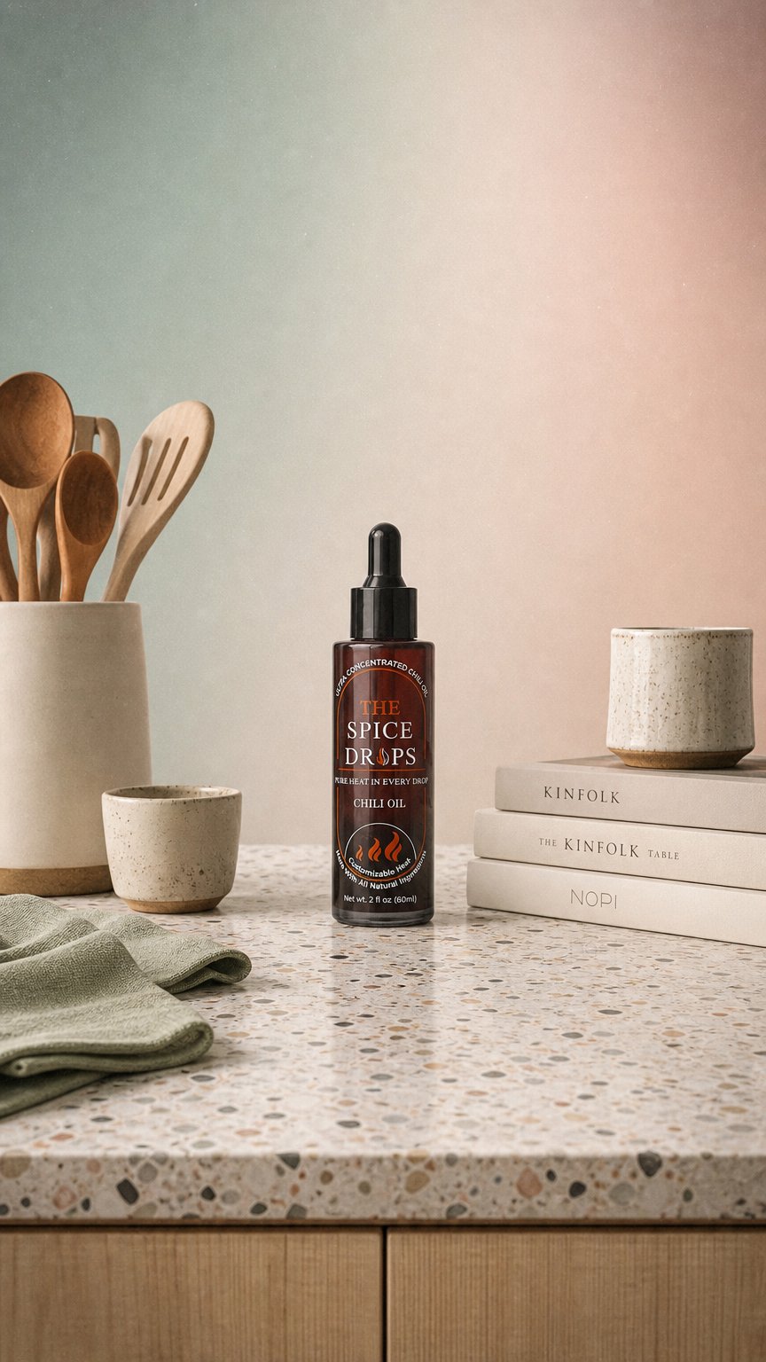 AI product shot of The Spice Drops Bundle (Travel size & home size)